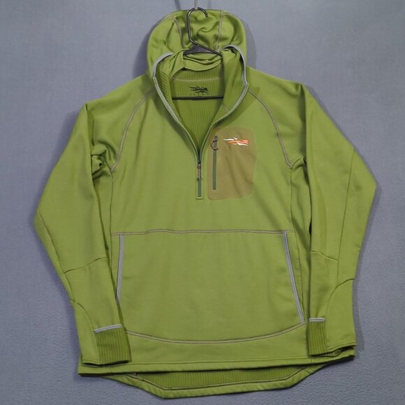 Sitka Fanatic Hoodie Men's XXL Green Outdoor Shooting Hunting Camping - Picture 2 of 14